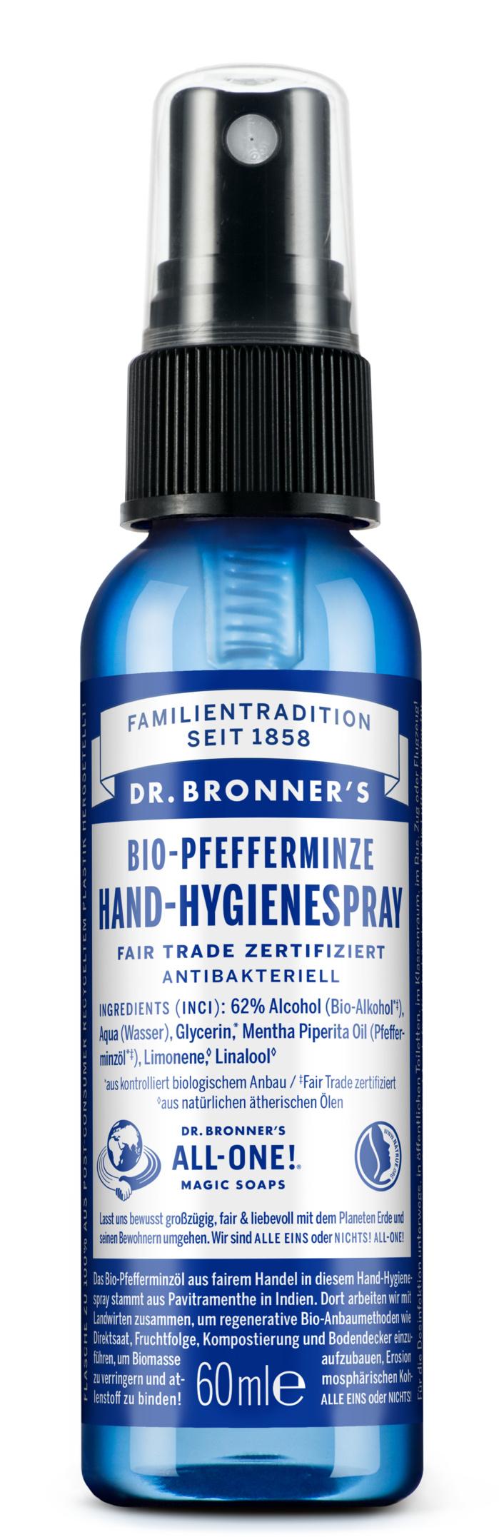 DR.BRONNER'S Bio Hand-Hygienespray Pfefferminz