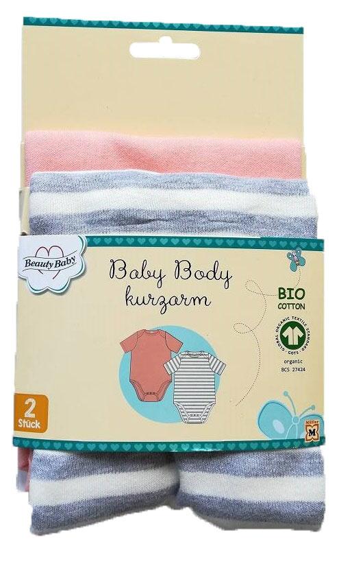 Beauty Baby Body, kurzarm, 2er Set