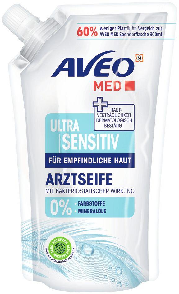 AVEO MED Ultra Sensitiv Arztseife Nachfüllbeutel