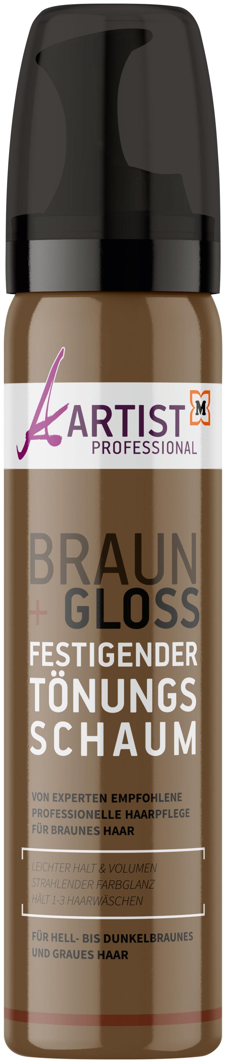 ARTIST Professional Braun + Gloss Festigender Tönungsschaum