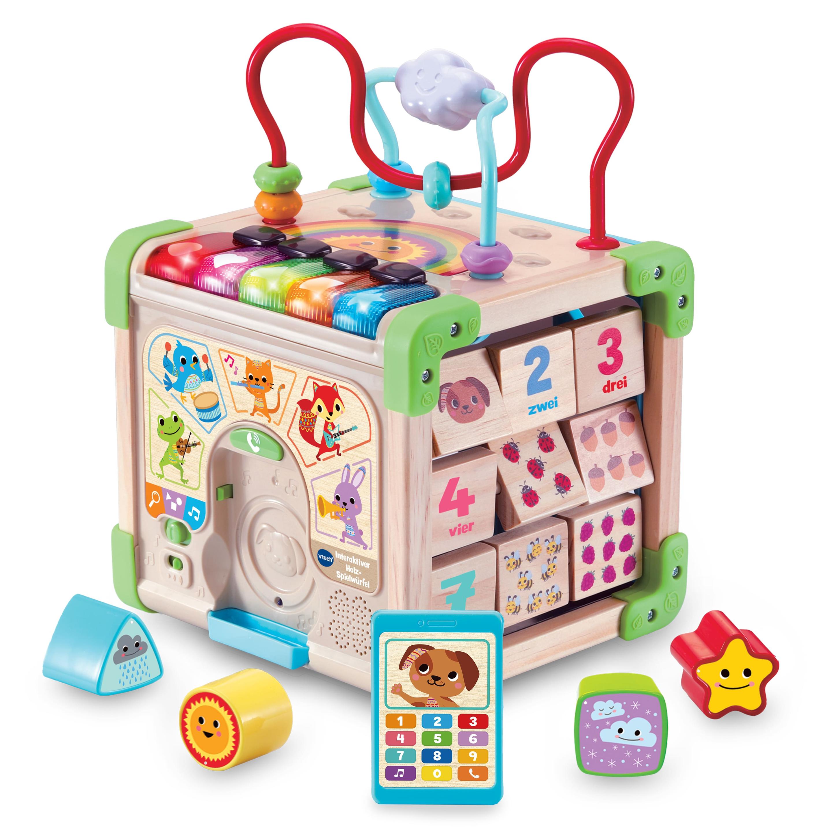 Produktbild VTech - Baby - Interaktiver Holz-Spielwürfel 4 von 7