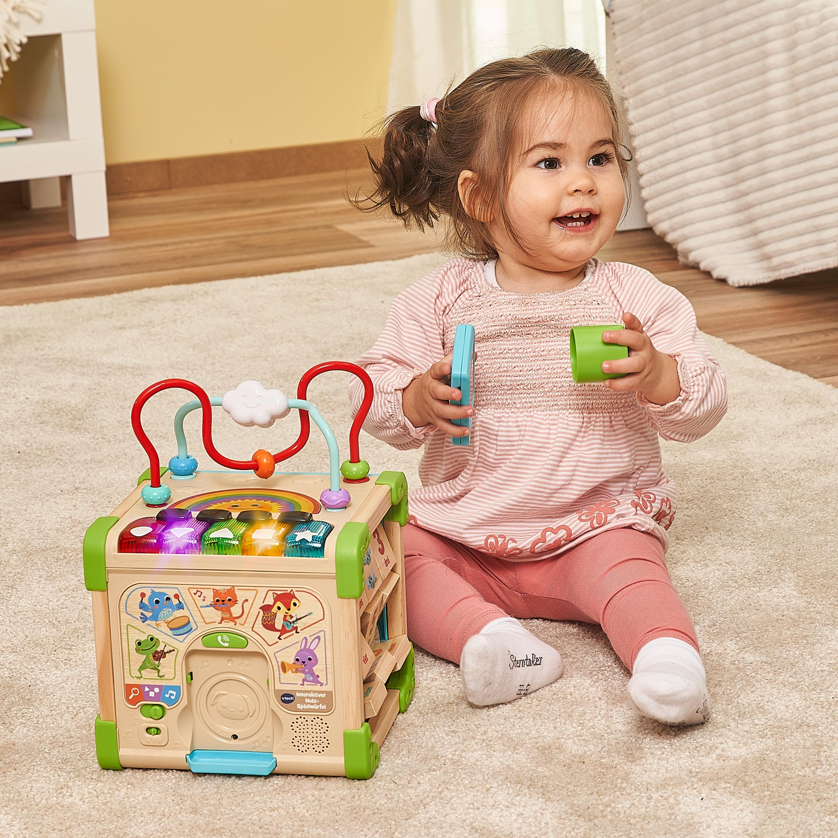 Produktbild VTech - Baby - Interaktiver Holz-Spielwürfel 7 von 7