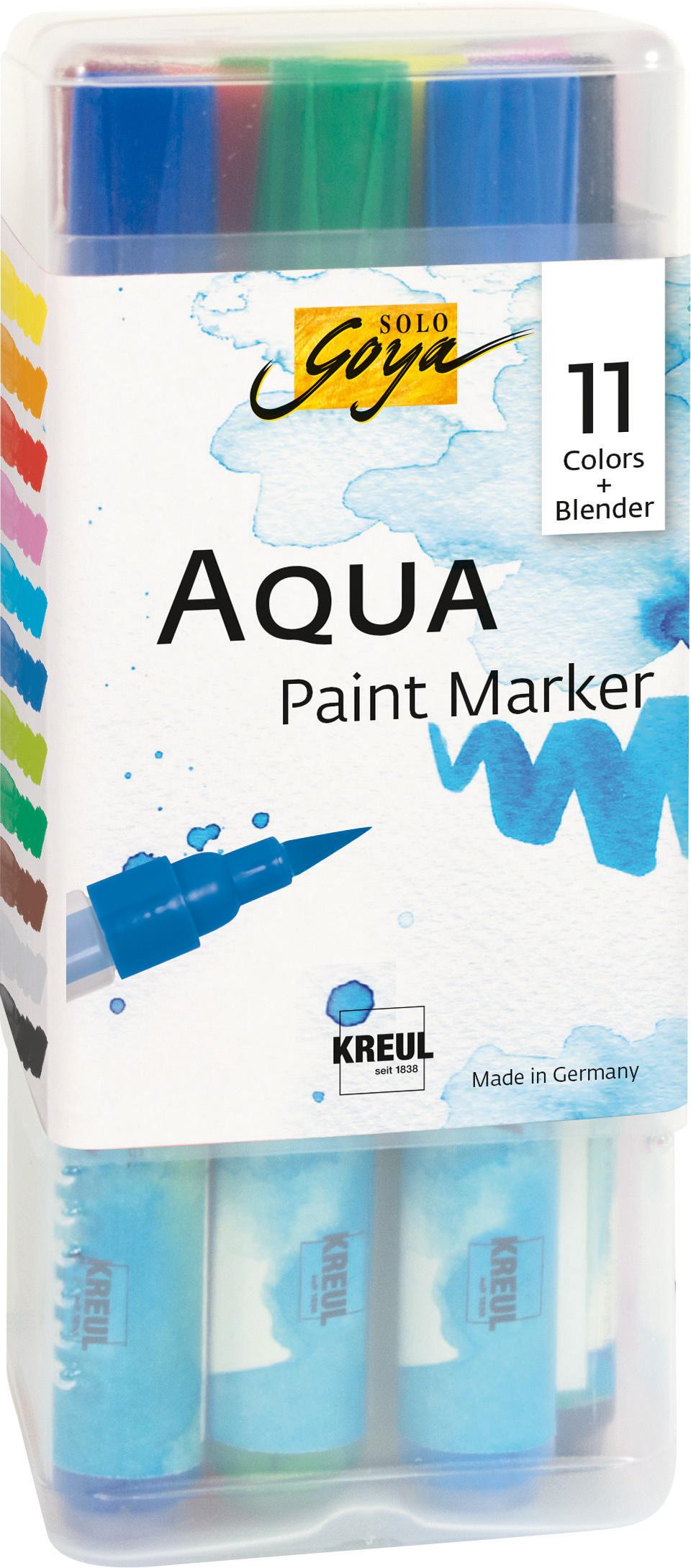 KREUL SOLO GOYA Aqua Paint Marker Powerpack