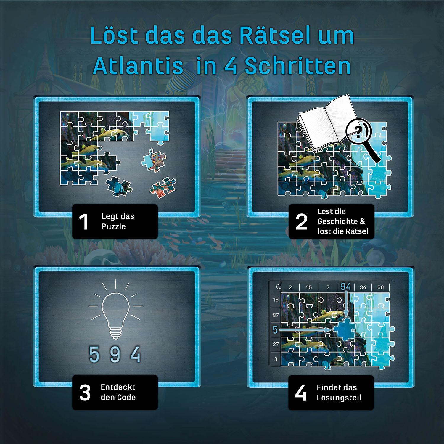 Produktbild KOSMOS - EXIT® - Das Puzzle: Der Schlüssel von Atlantis 4 von 6