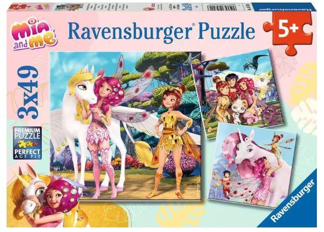 Ravensburger Puzzle - Im Land der Elfen und Einhörner - 49 Teile