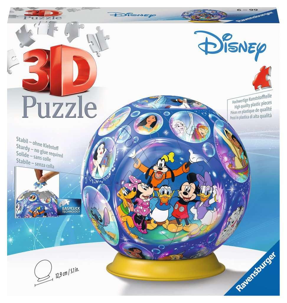 Ravensburger Puzzle - 3D Puzzle-Ball - Disney Charaktere