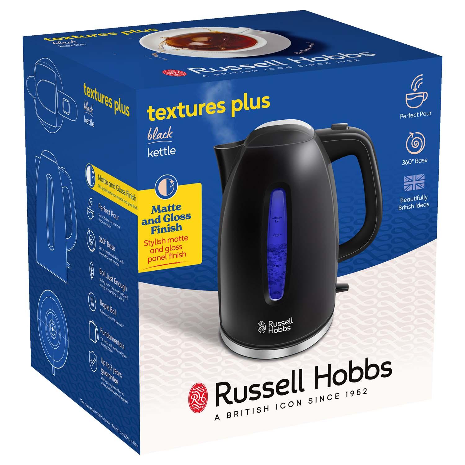 Produktbild Russell Hobbs Wasserkocher Textures Plus 22591-70 2 von 6