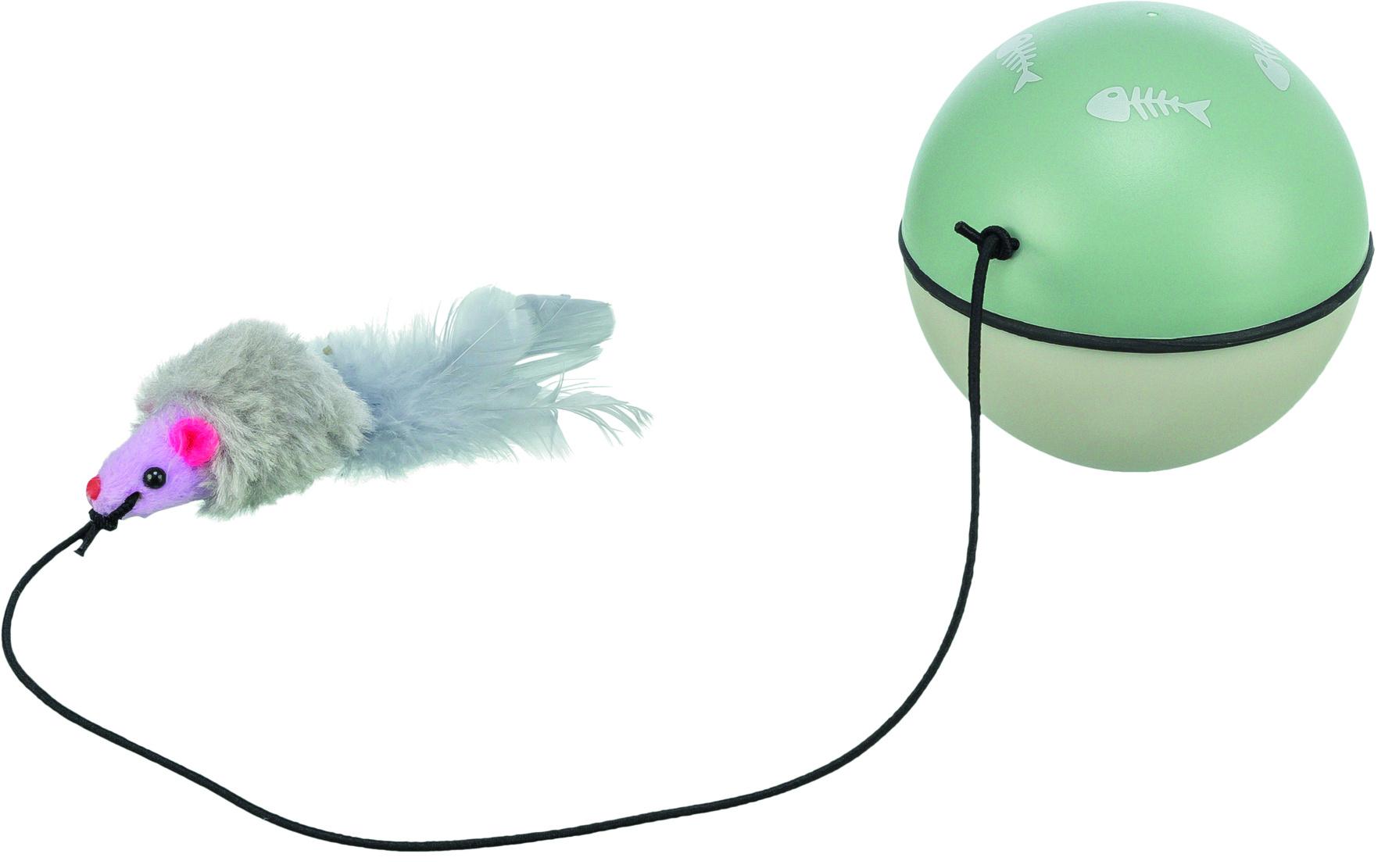 Trixie Turbinio Ball mit Motor ø 9 cm Katzenspielzeug