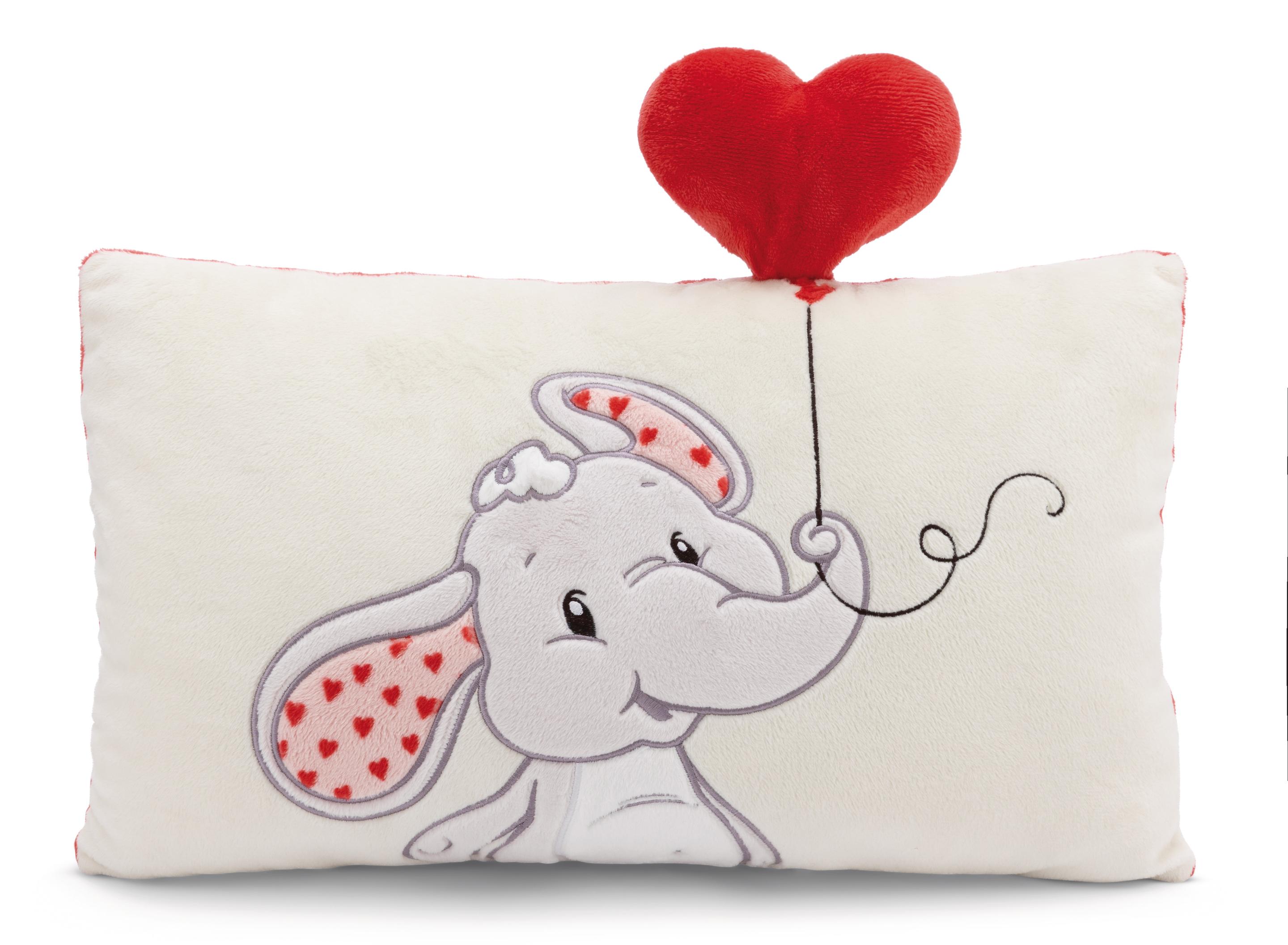 NICI Kissen Love Elefant 43x25cm GREEN