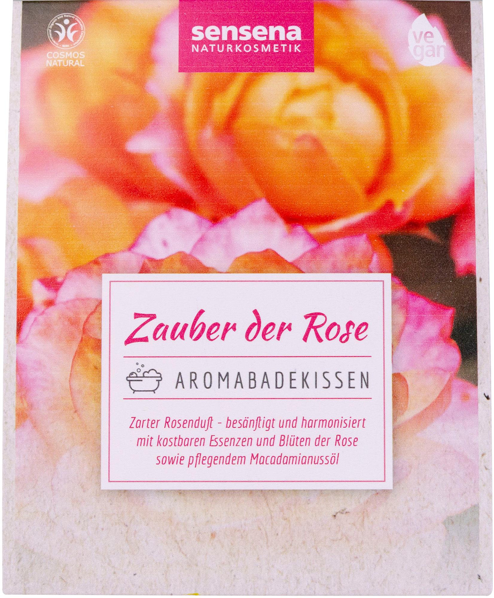 sensena NATURKOSMETIK Aromabadekissen Zauber der Rose