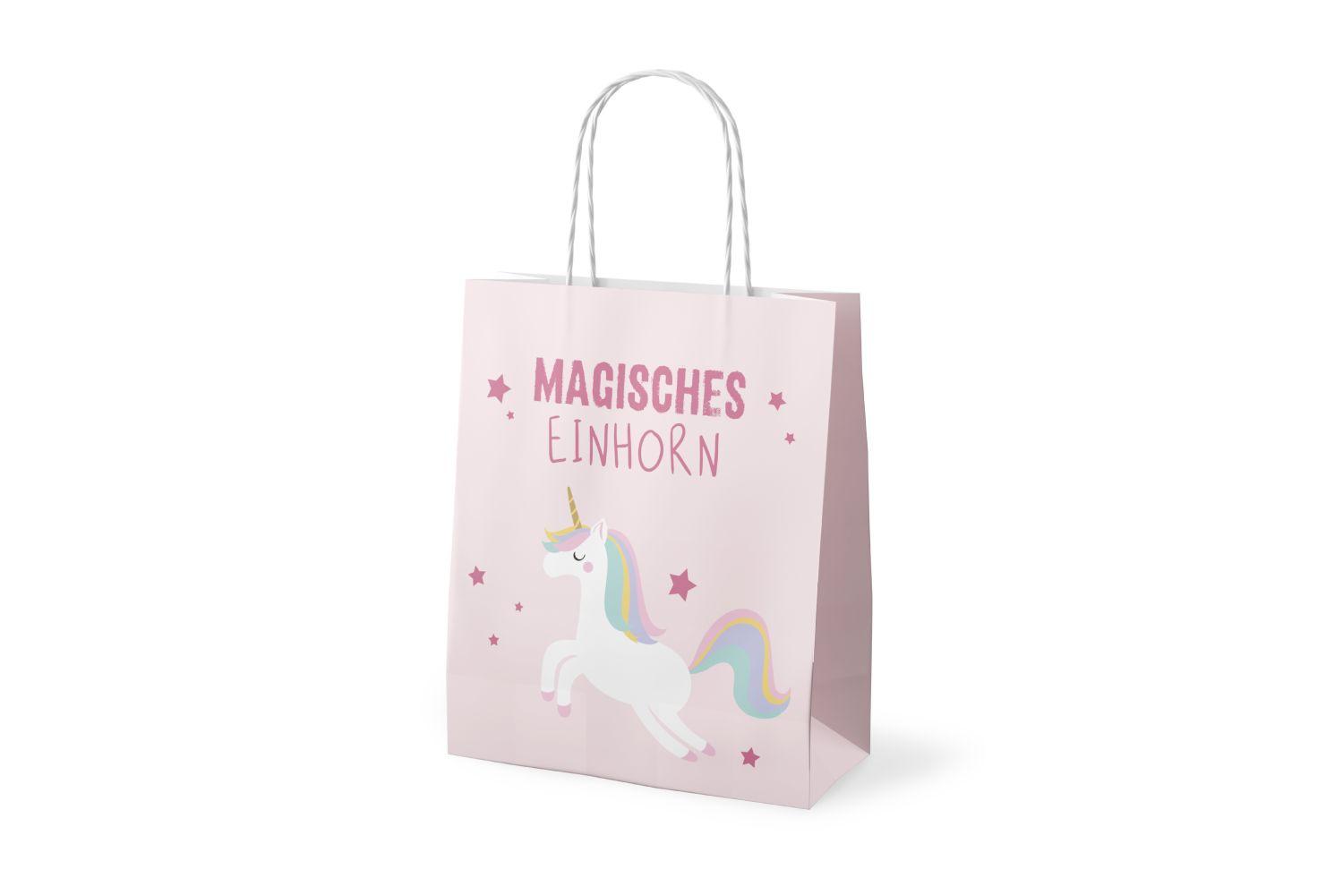 Geschenk für Dich Geschenktüte Magisches Einhorn