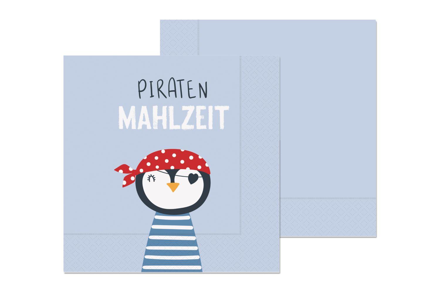 Geschenk für Dich Serviette Pinguin