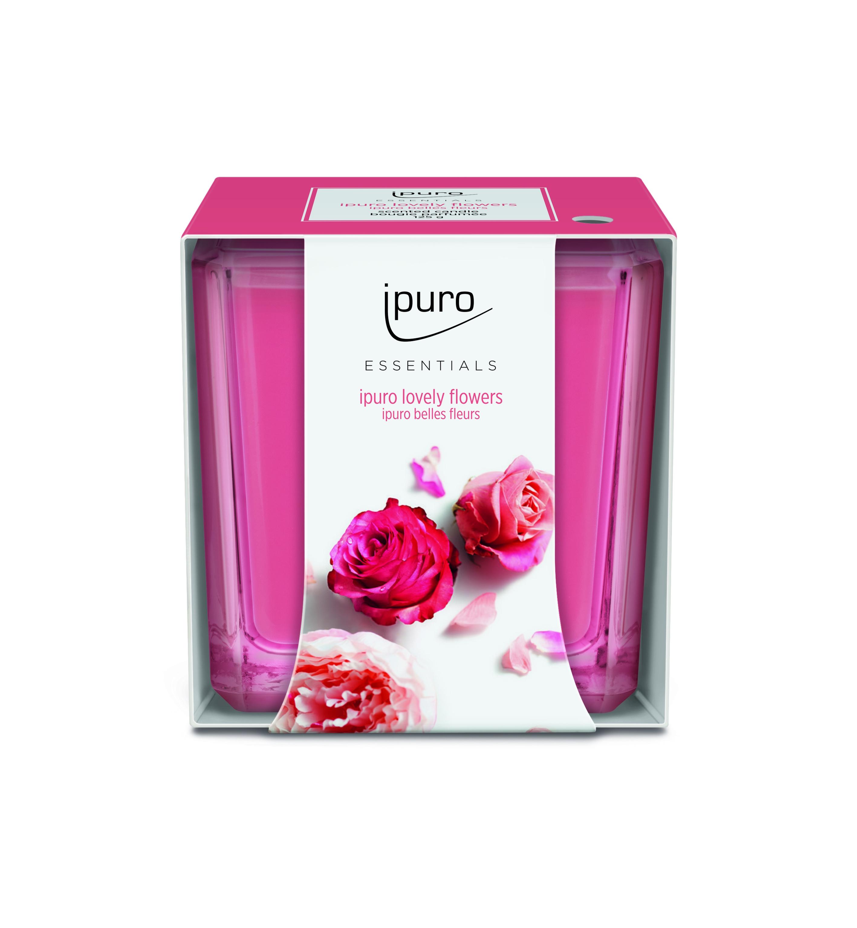 ipuro Kerze Essentials lovely flowers