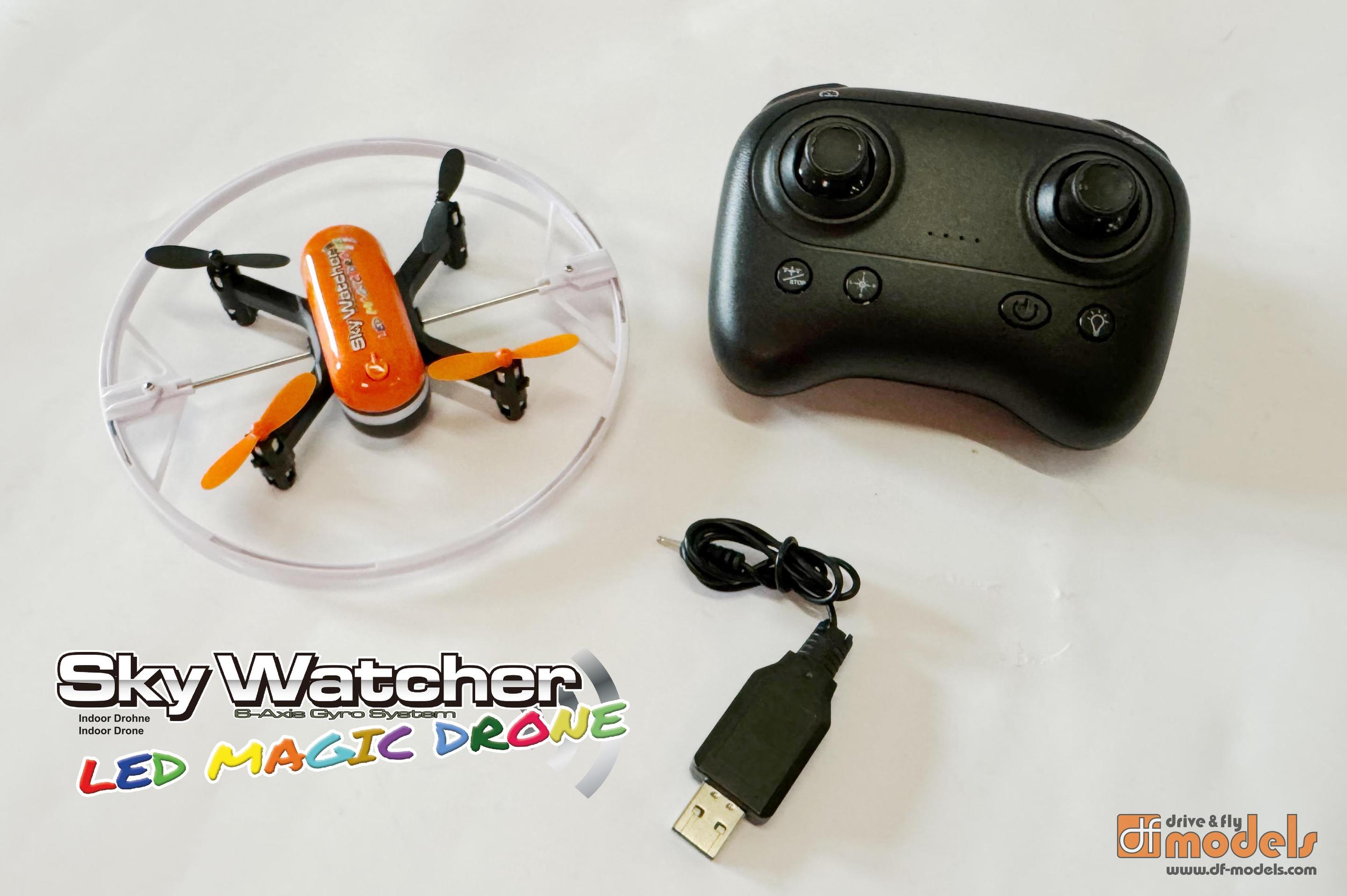 Produktbild drive&fly - SkyWatcher LED-Magic Dronhe - RTF 2 von 8