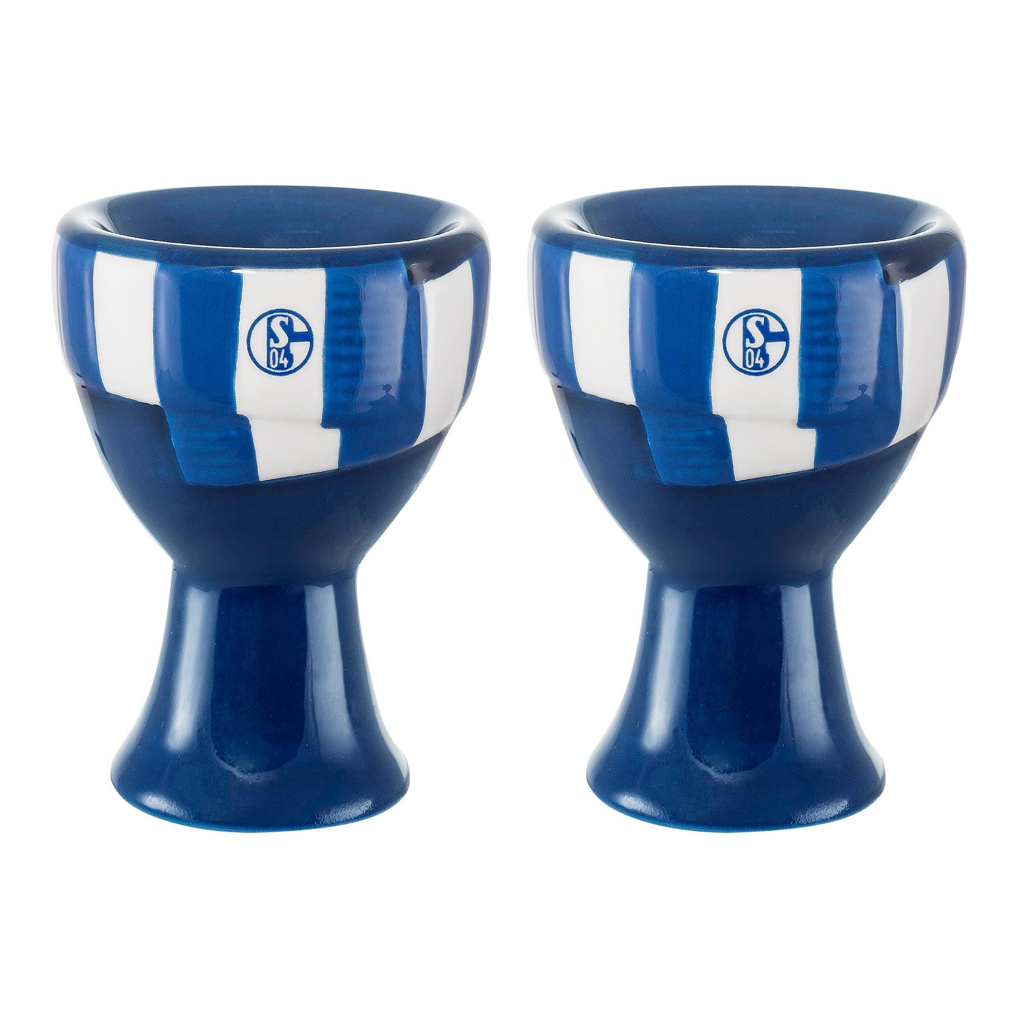 FC Schalke 04 Eierbecher-Set Schal-Look