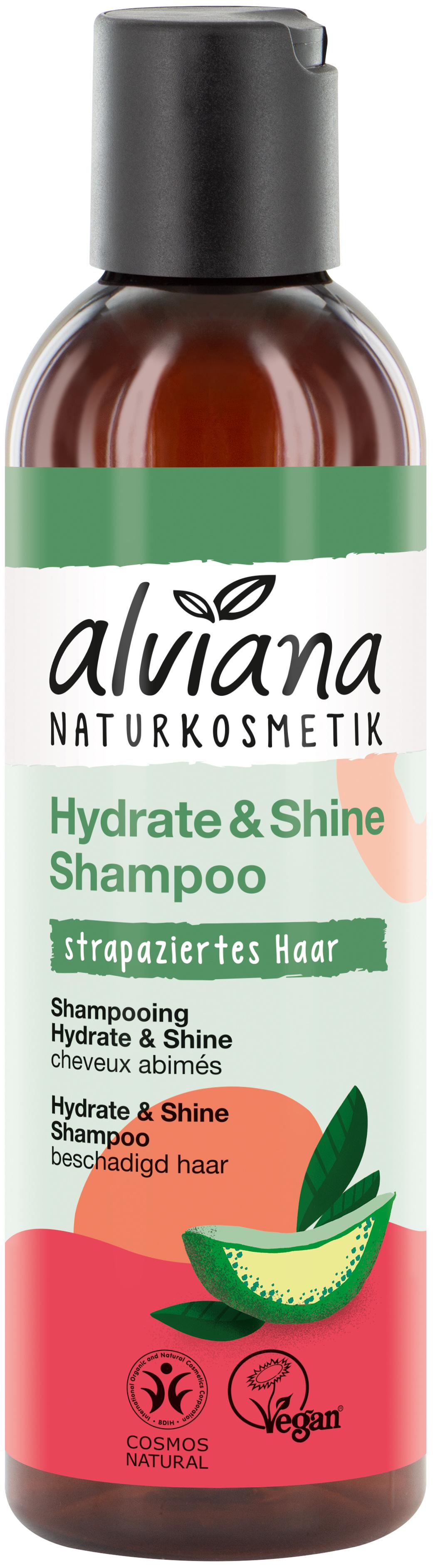 alviana Hydrate&Shine Shampoo  für strapaziertes Haar