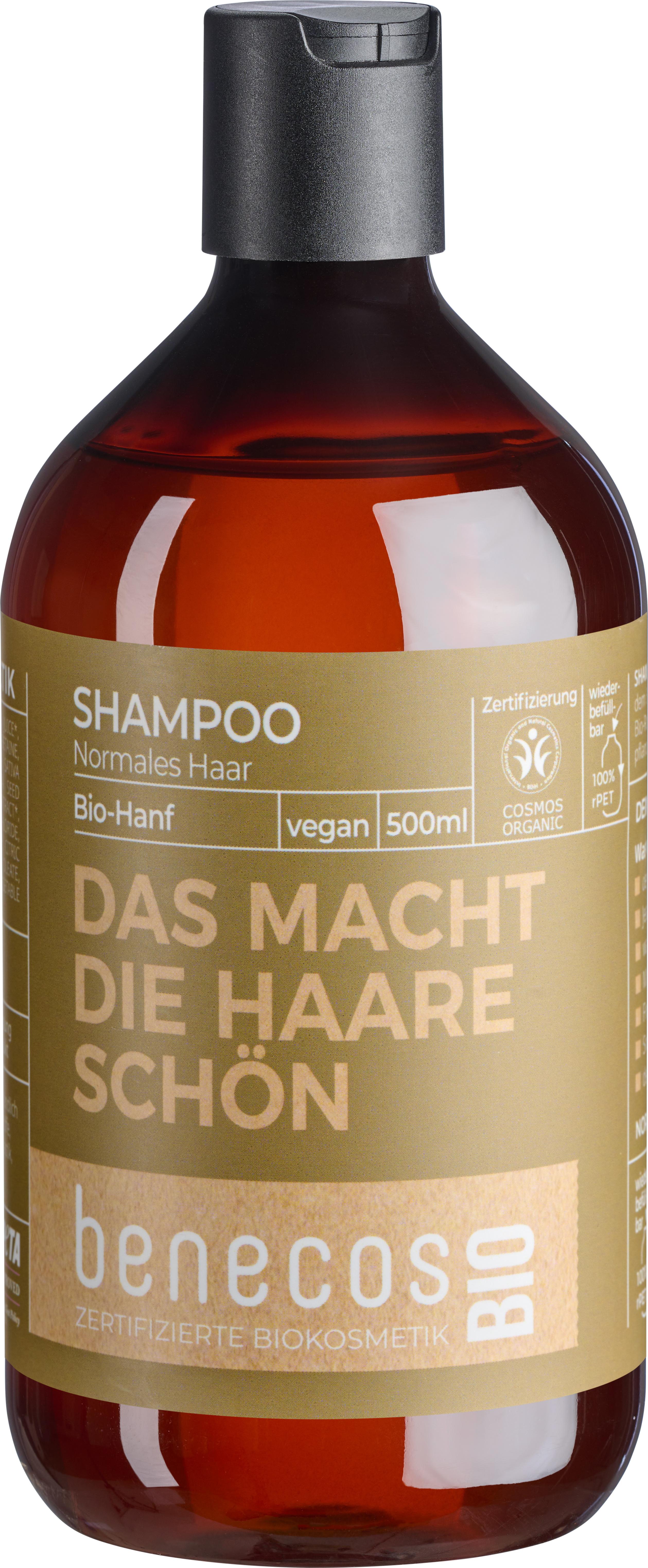 benecos BIO Shampoo Normales Haar Bio Hanf