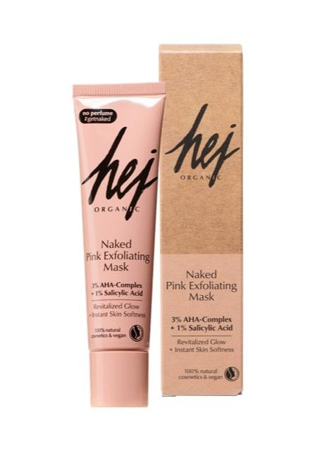 HEJ ORGANIC Naked Pink Exfoliating Mask