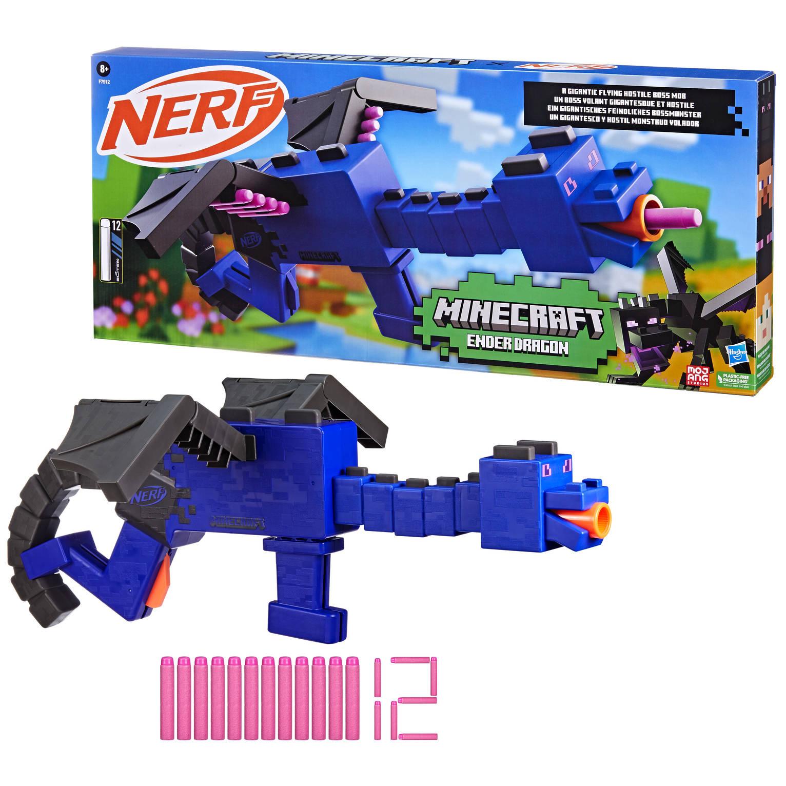 Hasbro - Nerf Minecraft Ender Dragon Dart-Blaster