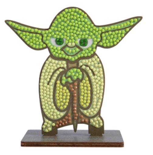 Craft Buddy - Crystal Art Diamond Painting"Yoda"Crystal Art Buddy Star Wars Series 1