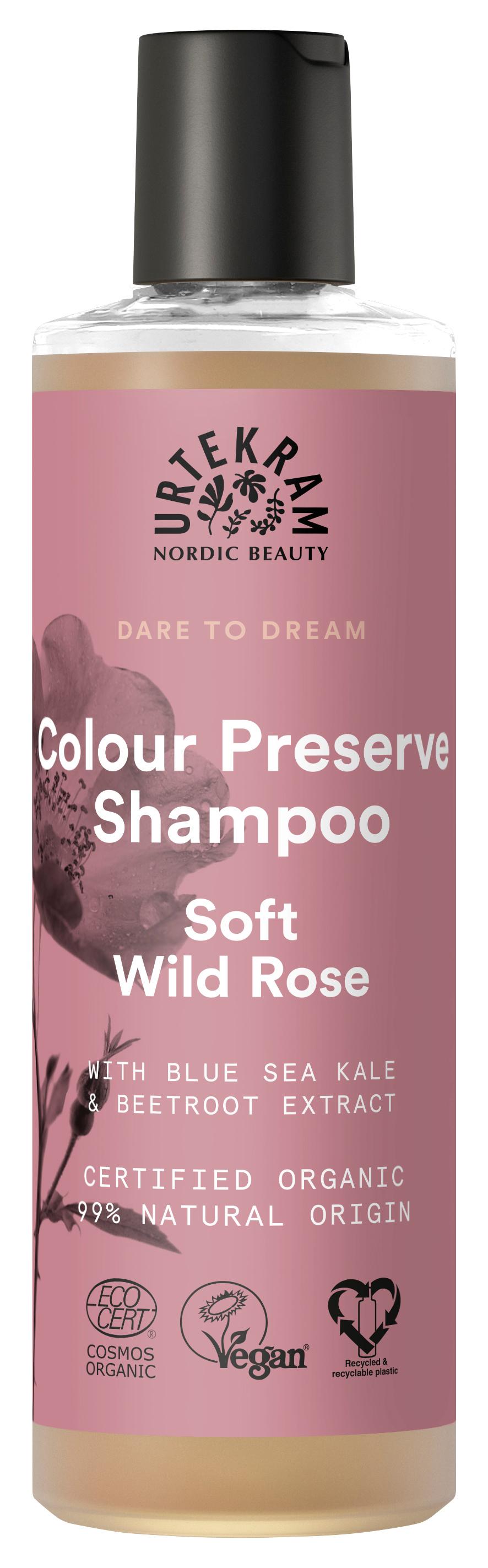 URTEKRAM Shampoo Soft Wild Rose