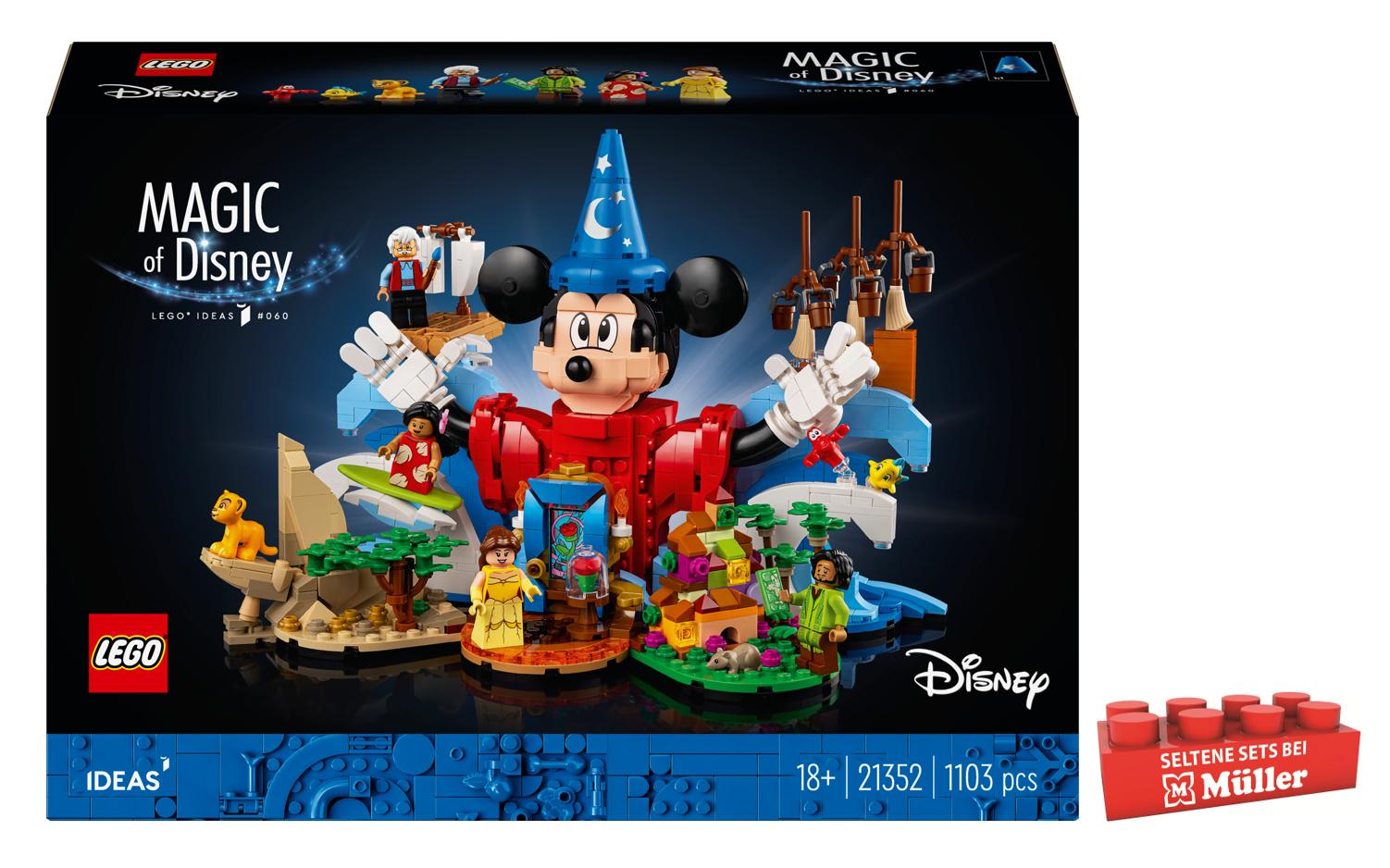 LEGO Ideas 21352 Disney Magie