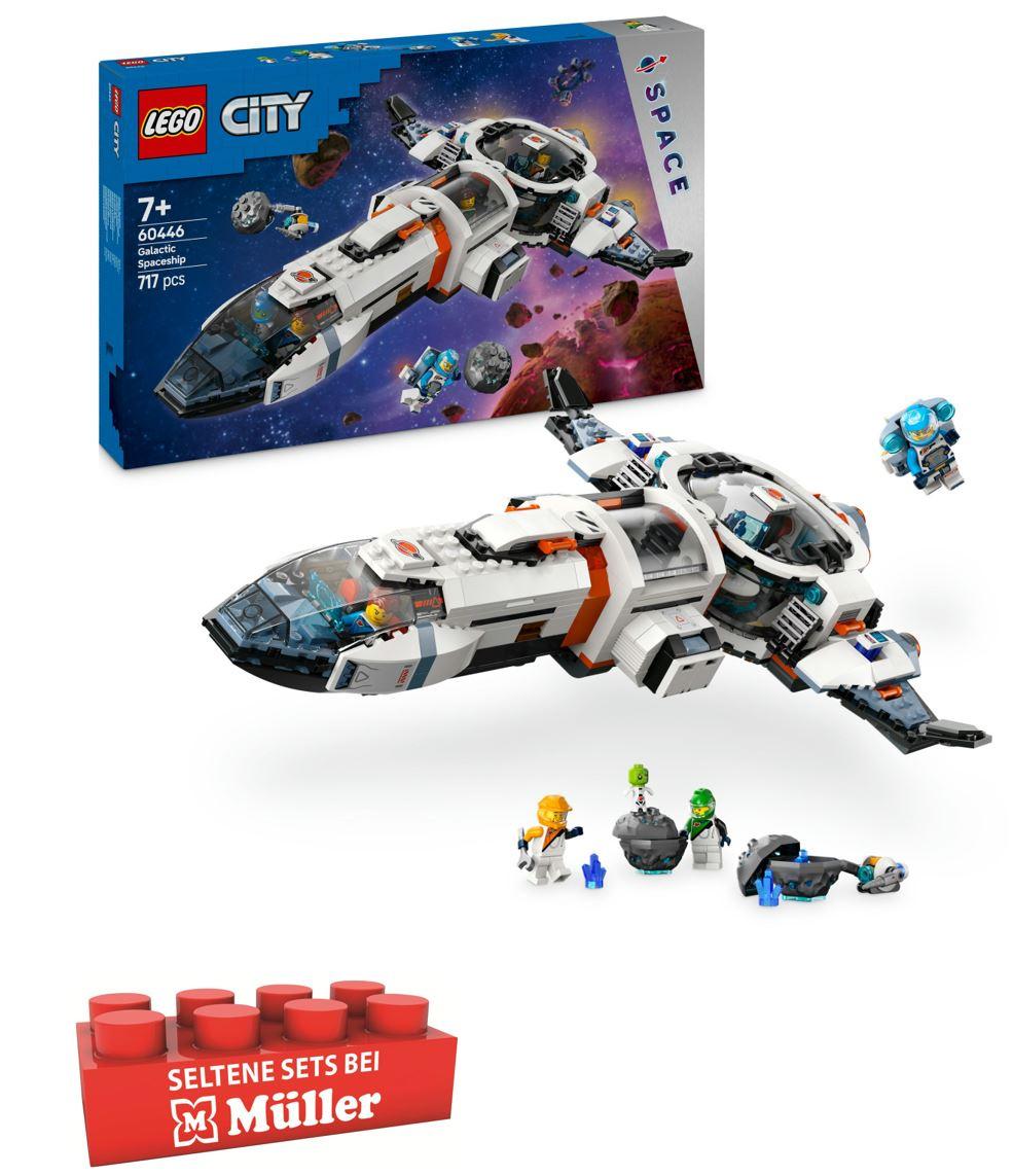 LEGO City Galaxie Raumschiff - Weltraum Spielset ab 7 Jahren 60446