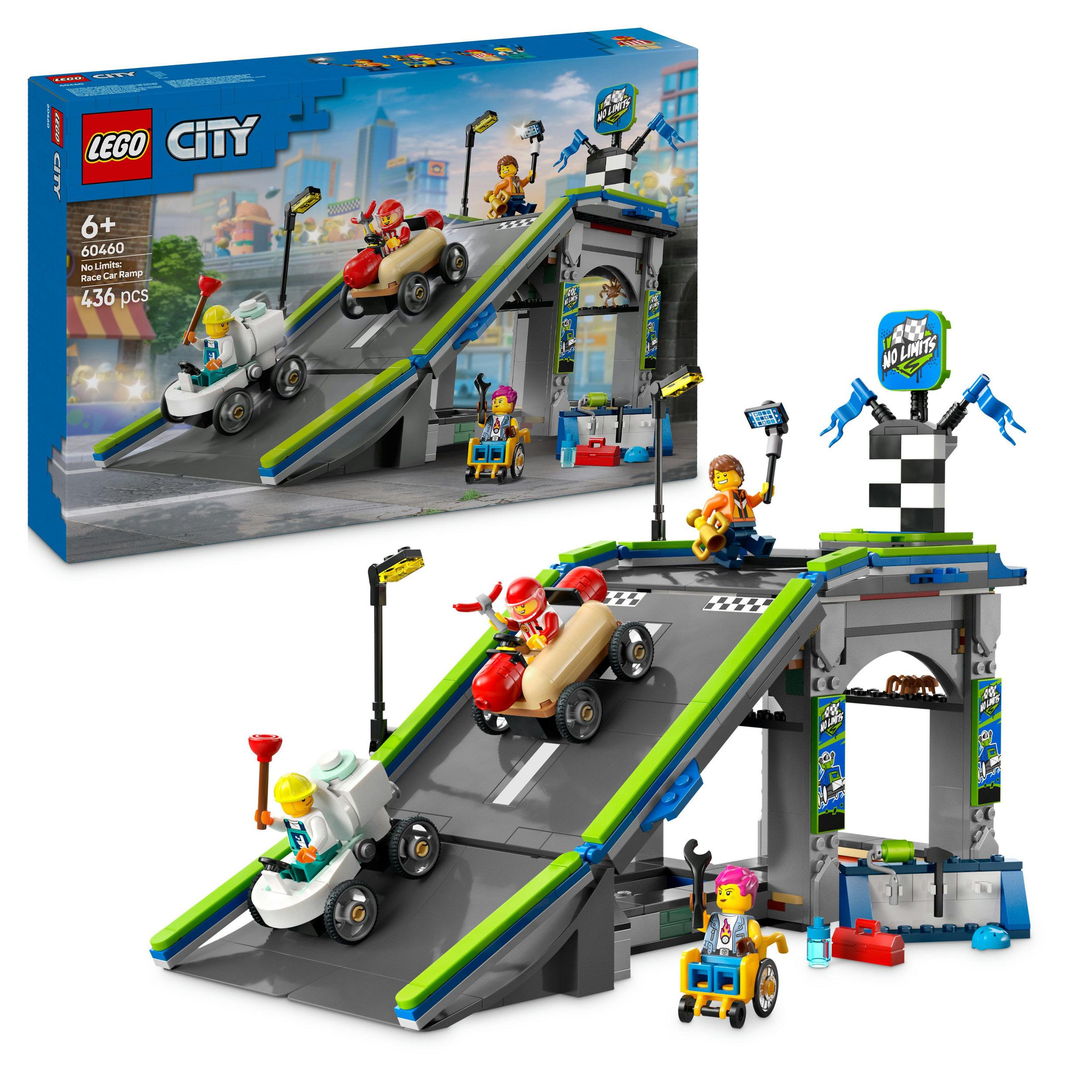 LEGO City Keine Limits: Seifenkistenrennen mit Rampe - Spielzeug 60460