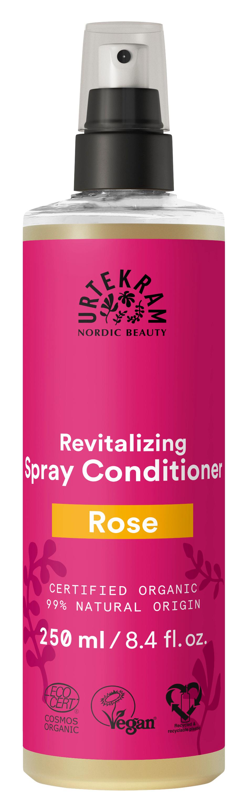 URTEKRAM Spray Conditioner Rose