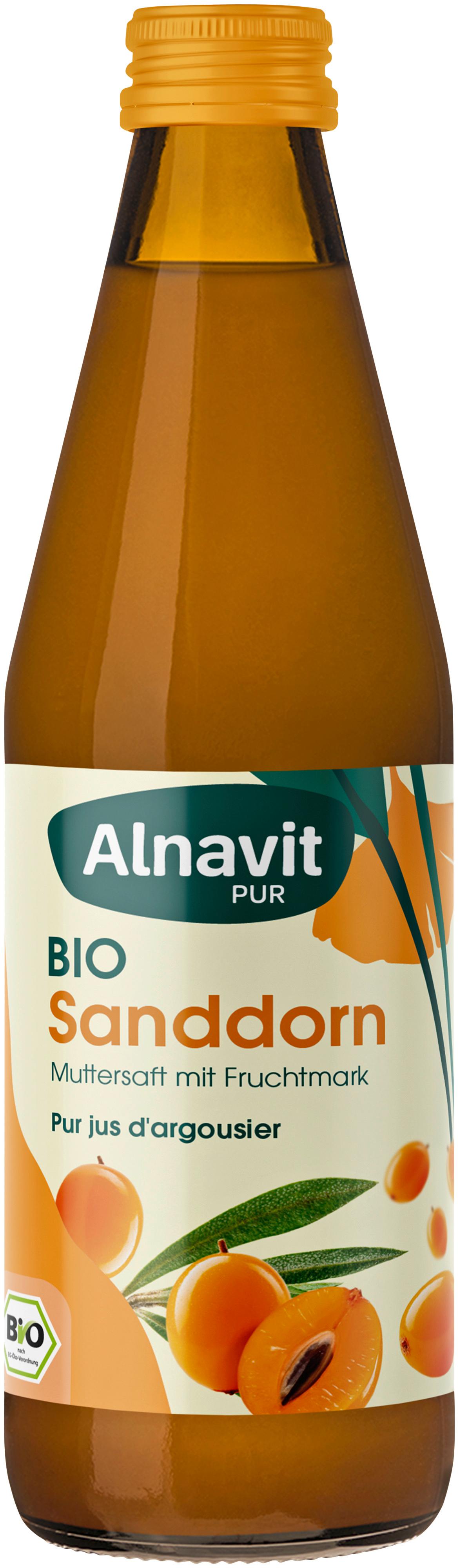 Alnavit Bio Sanddorn Direktsaft