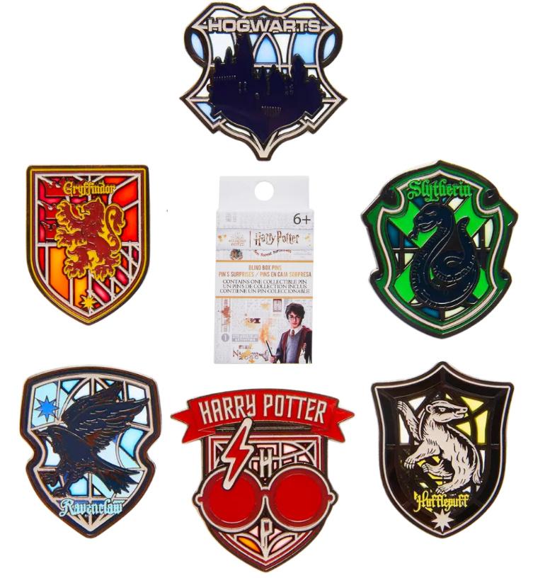 Loungefly Harry Potter Crest Blind Box Enamel Pin