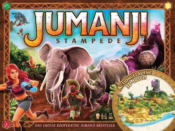 Spin Master Games - Jumanji Stampede - kooperatives 3D-Abenteuerspiel