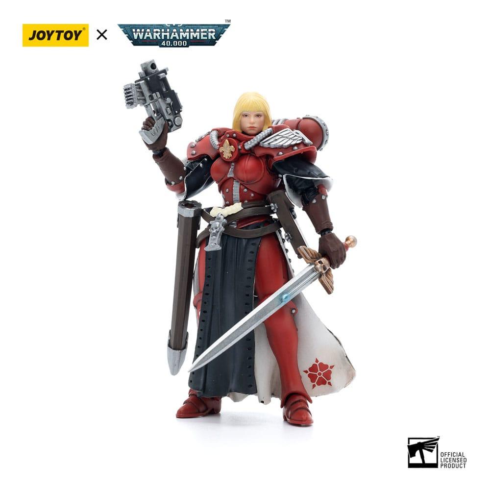 Warhammer 40k Actionfigur 1/18 Adepta Sororitas Battle Sisters Order of the Bloody Rose Sister Superior Kamina 12 cm