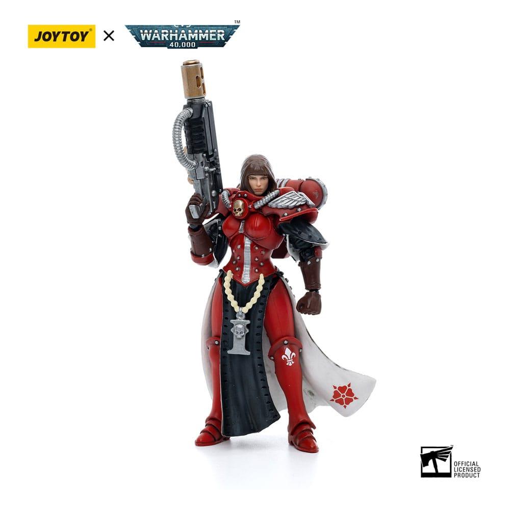 Warhammer 40k Actionfigur 1/18 Adepta Sororitas Battle Sisters Order of the Bloody Rose Sister Lonell 12 cm