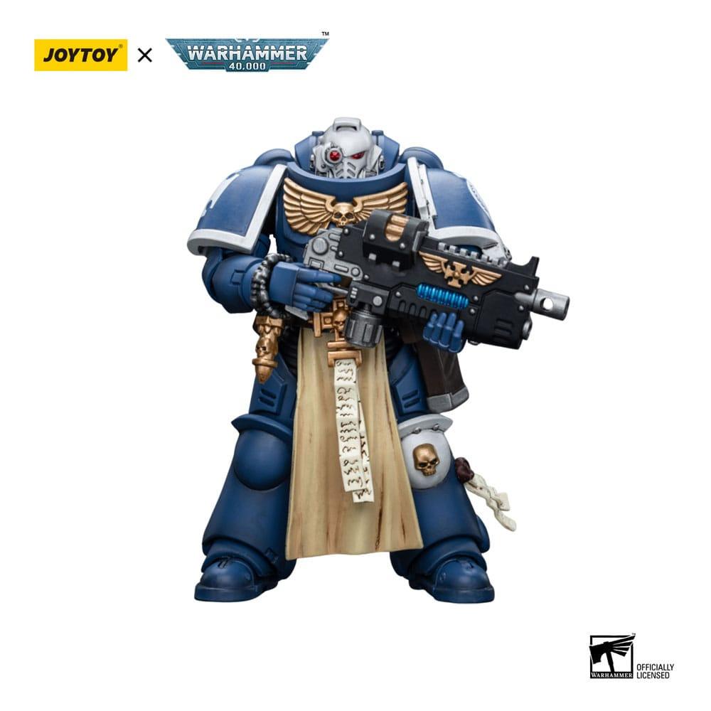 Warhammer 40k Actionfigur 1/18 Ultramarines Sternguard Veteran with Combi-Plasma 12 cm