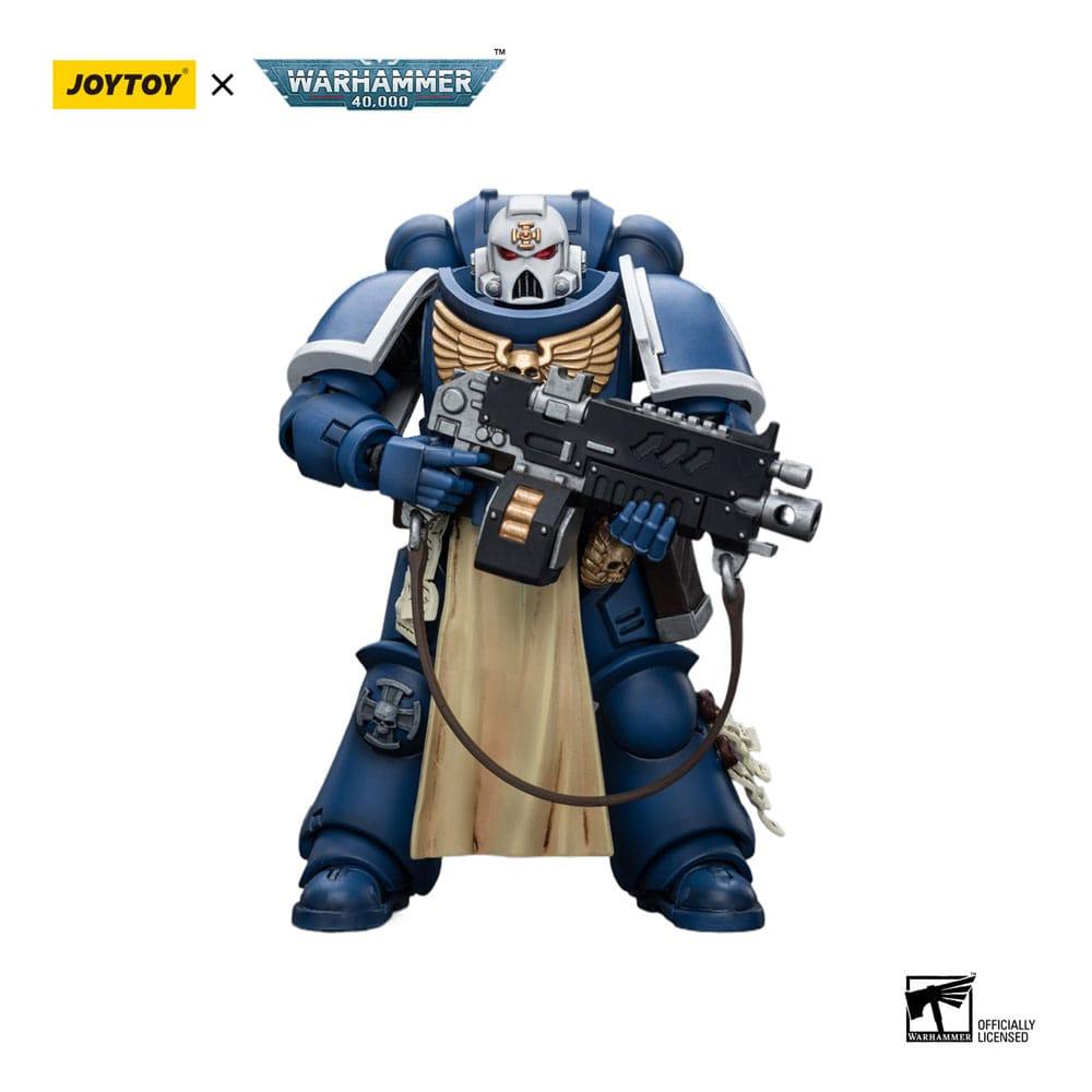 Warhammer 40k Actionfigur 1/18 Ultramarines Sternguard Veteran with Auto Bolt Rifle 12 cm