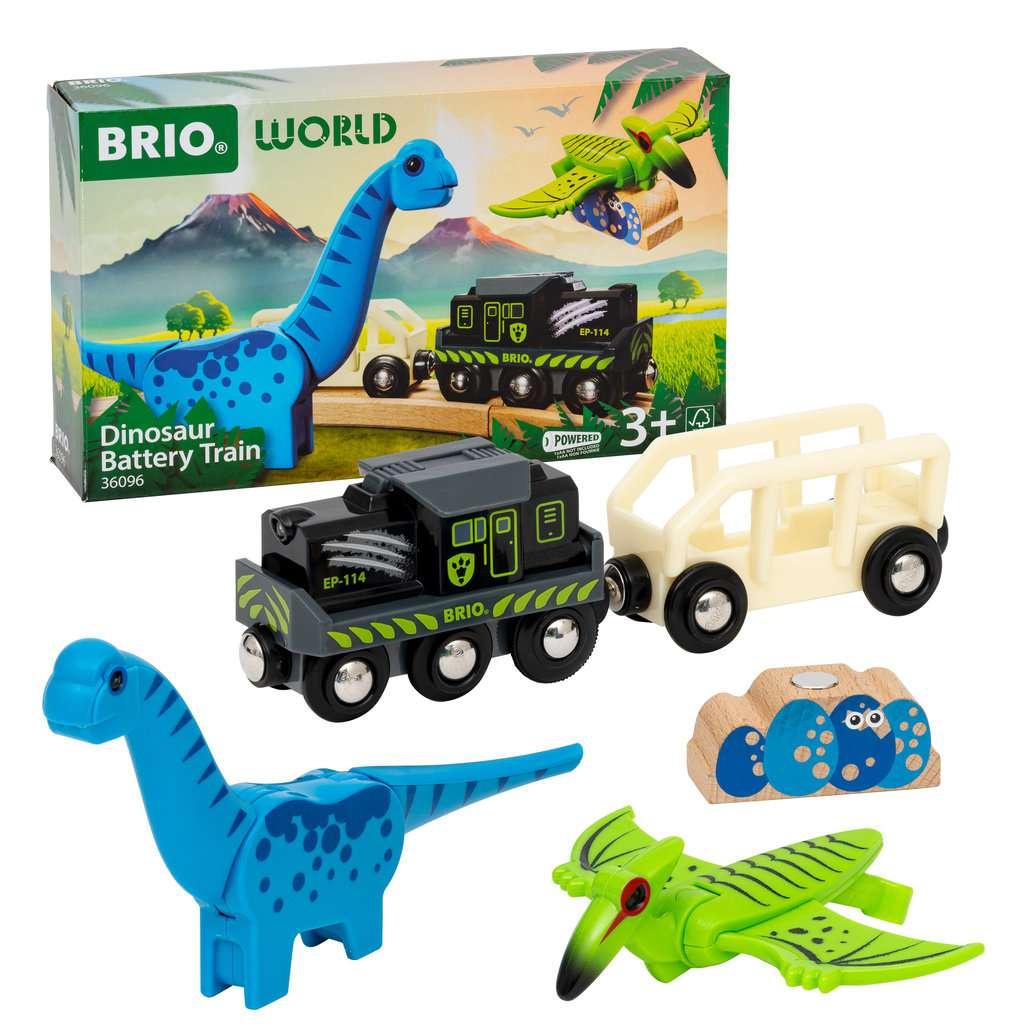 Produktbild BRIO World – 36096 Dinosaurier Batteriezug | Spielzeugzug für Kinder ab 3 Jahren 4 von 4