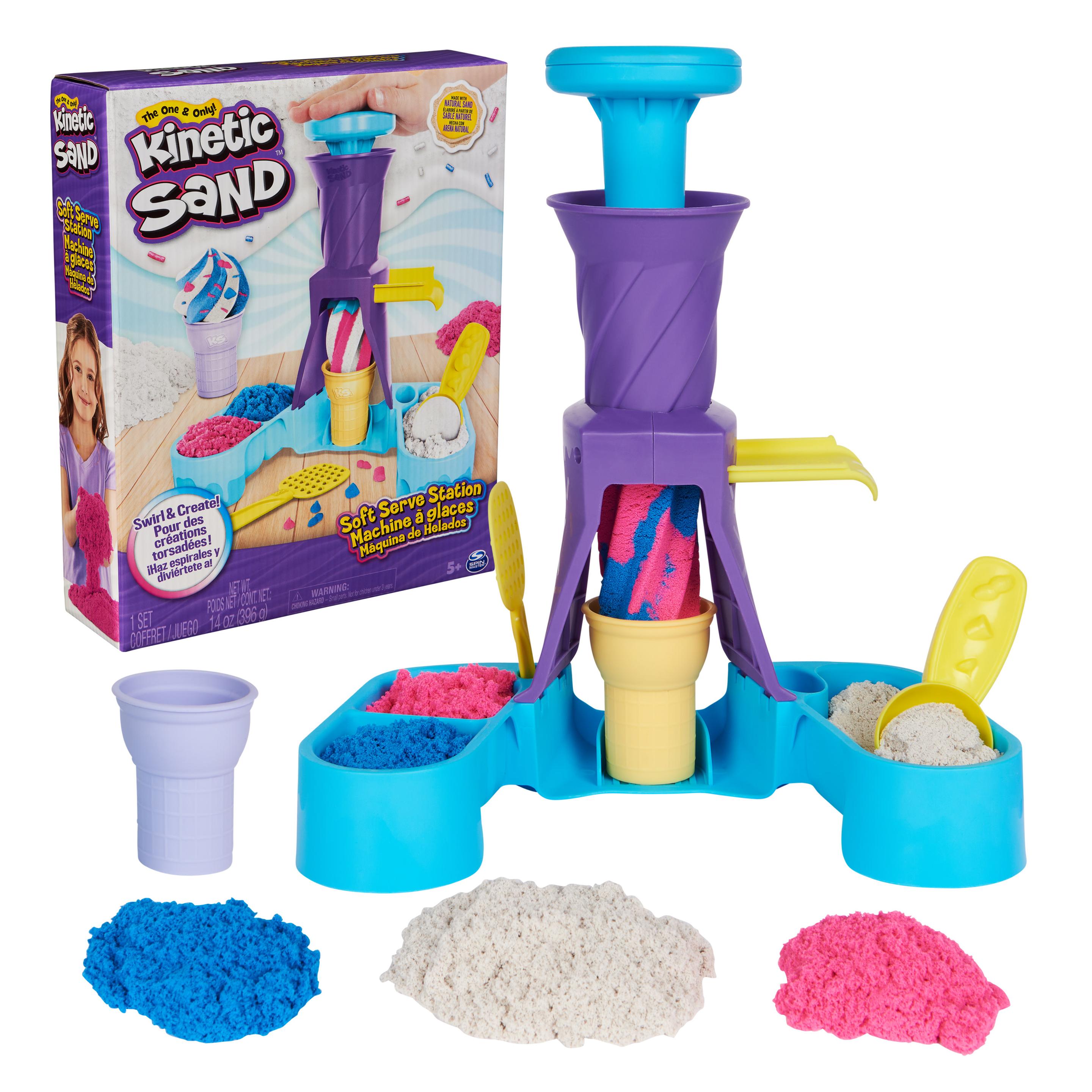 Kinetic Sand Softeis Station