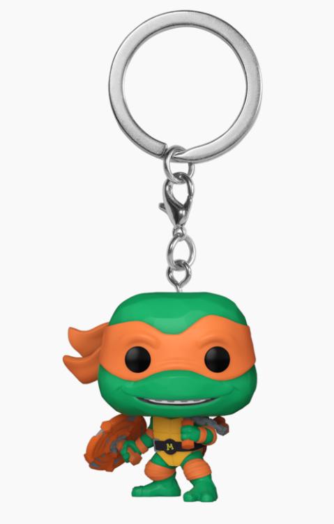 Produktbild Funko - POP! - Teenage Mutant Ninja Turtles: Mutant Mayhem (2023) - Michelangelo Keychain 3 von 3