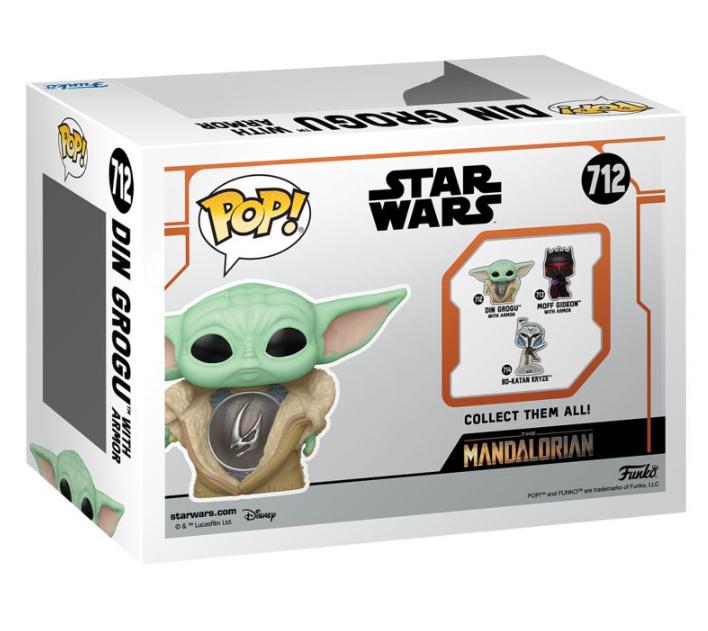 Produktbild Funko - POP! - Star Wars - Din Grogu with Armor Vinyl 3 von 3