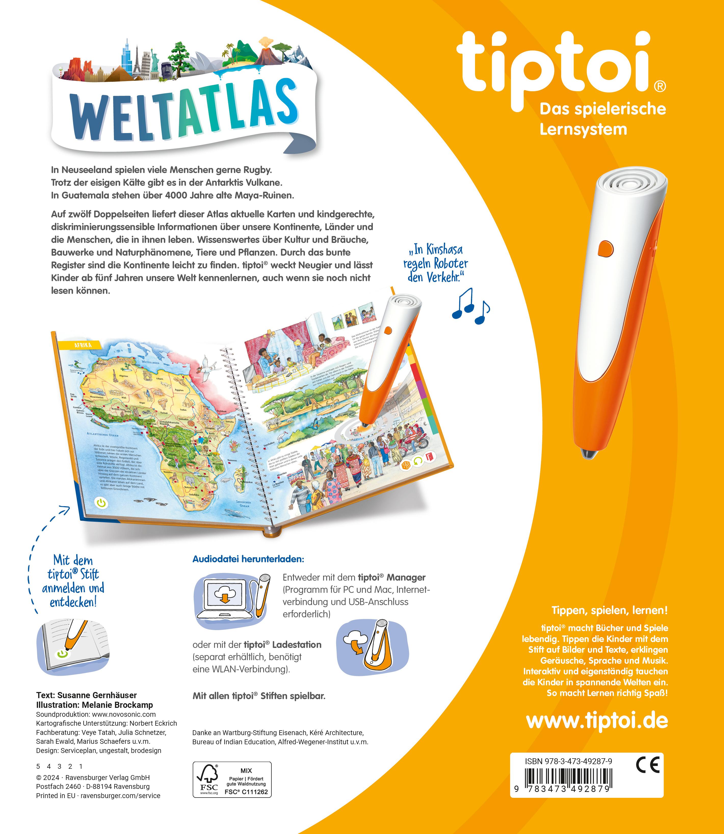 Produktbild tiptoi® Weltatlas 4 von 10